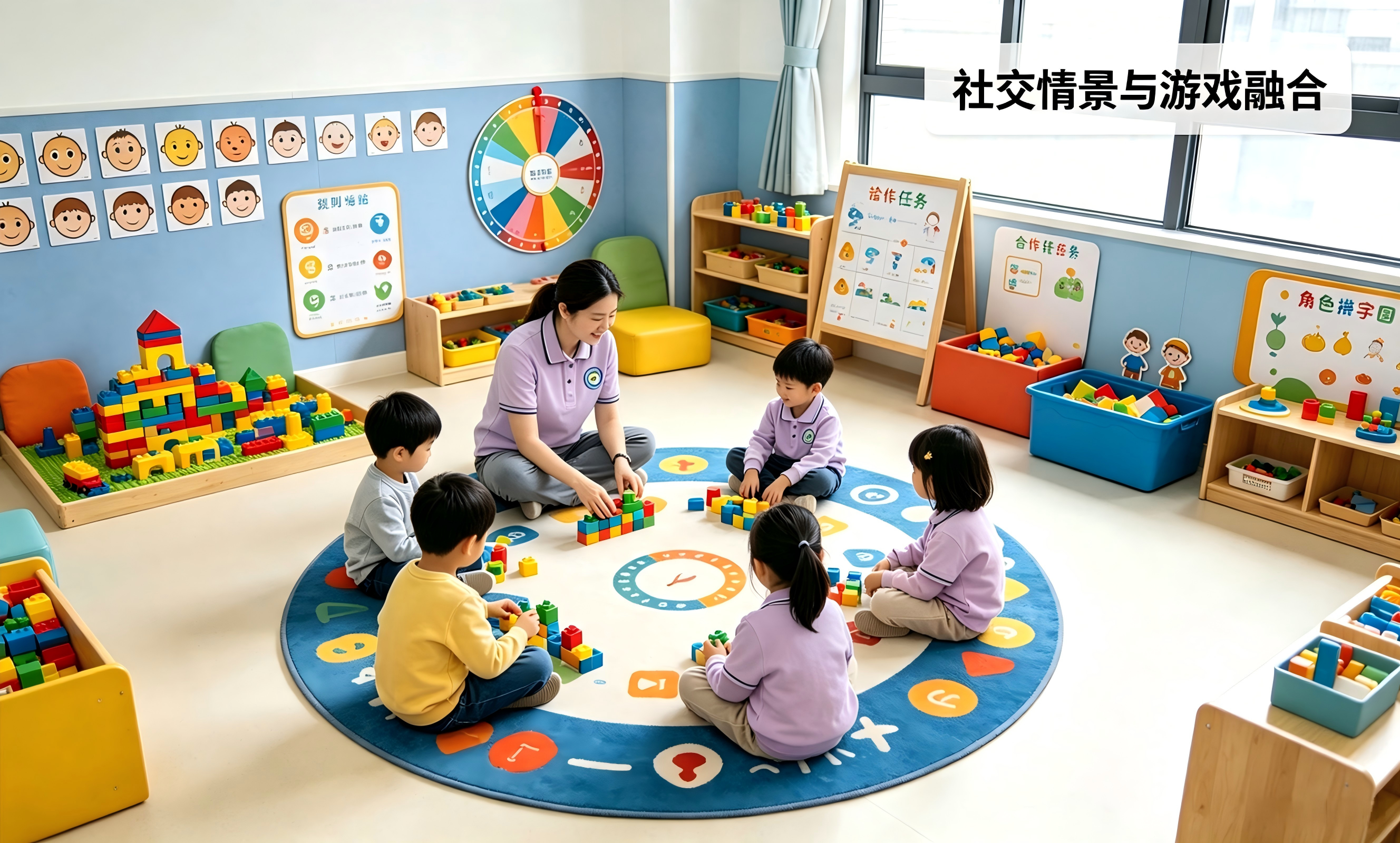 社交情景与游戏融合课程