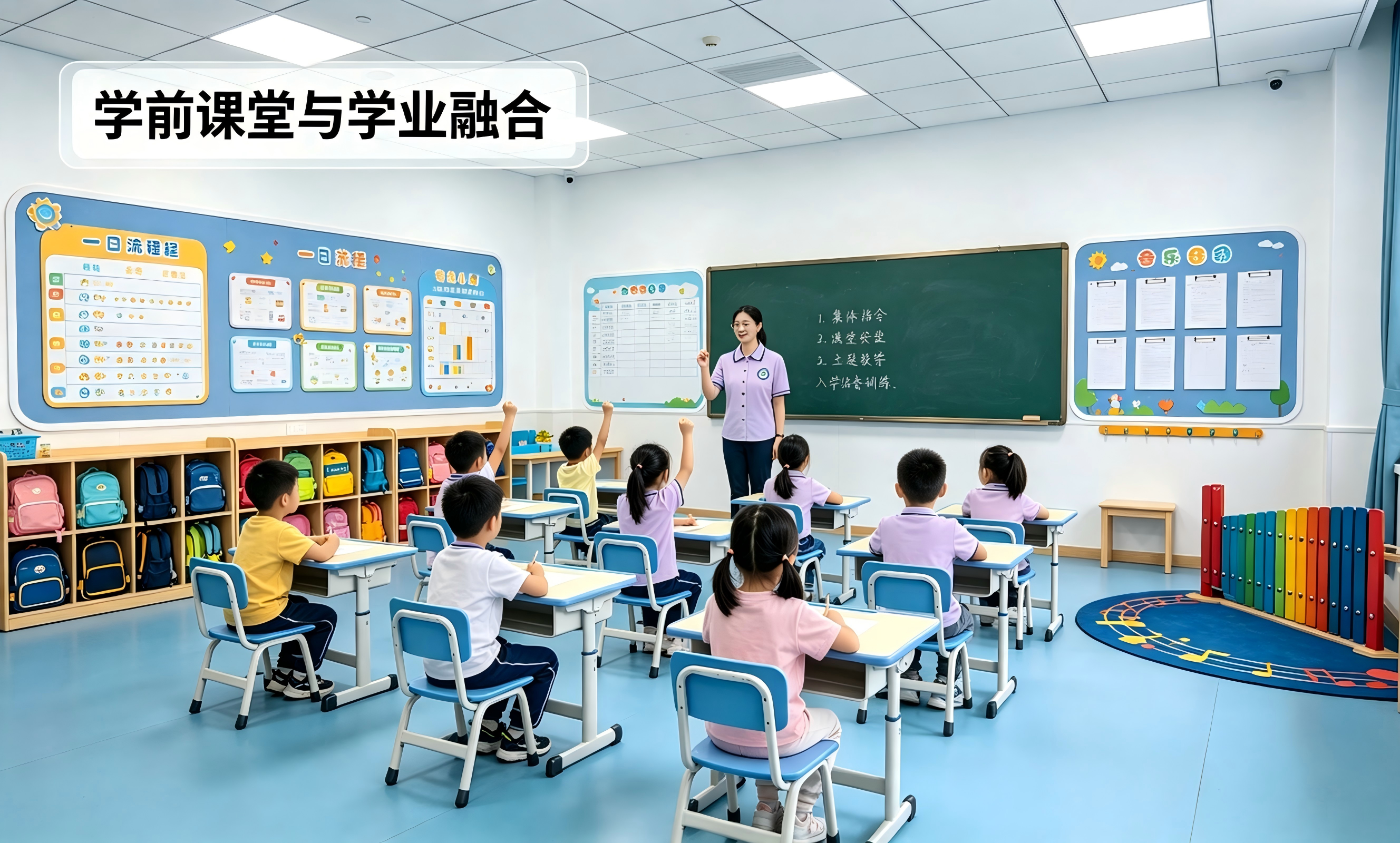 学前课堂与学业融合课程
